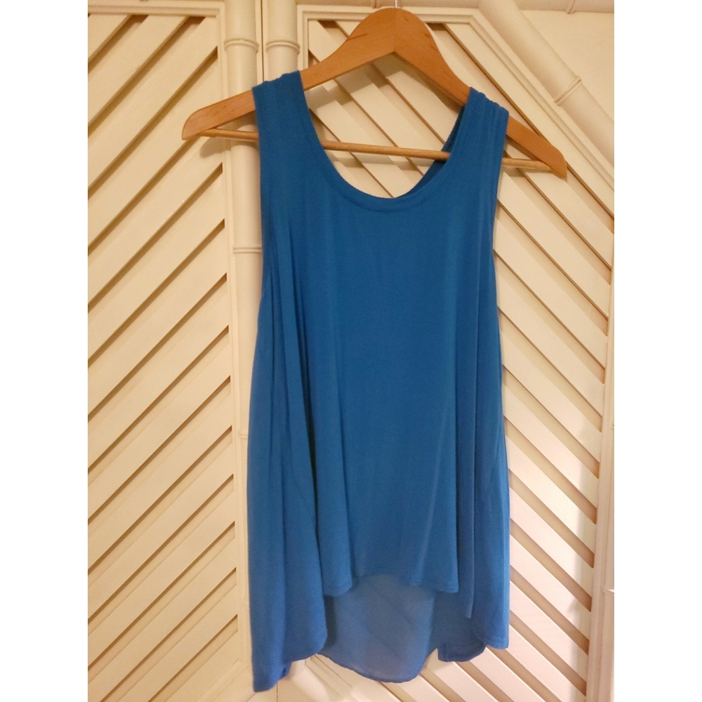 Banana Republic Loose blue tank